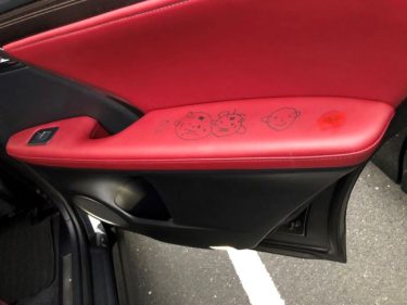 ドア内張りラクガキリペア | レクサス | 神戸市須磨区