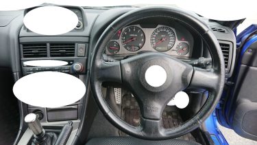 ステアリング・内張り傷 | GT-RニュルVスペック | 神戸市中央区