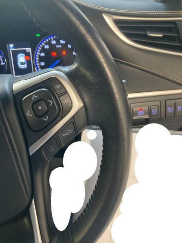 ハンドルの擦れ傷 | ハリアー | 神戸市中央区