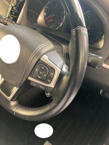 ステアリングの表皮めくれ | ハリアー | 神戸市西区