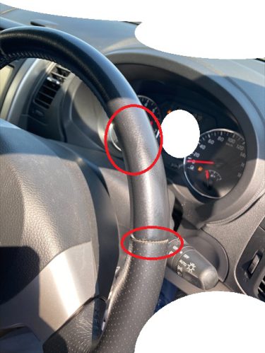 ステアリングの擦れ | 日産エクストレイル | 神戸市西区