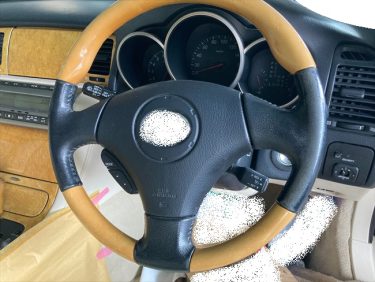 【旧車】ステアリングの擦れ | ソアラ | 神戸市東灘区