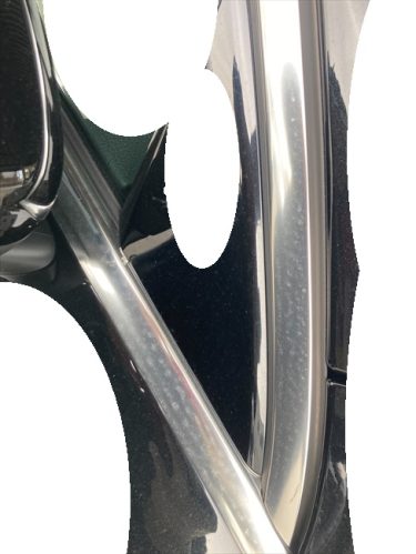 メッキモール磨き・腐食リペア | メルセデスベンツAMG | 兵庫県神戸市西区