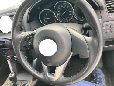 ハンドルの擦れ | マツダCX-5 | 兵庫県芦屋市