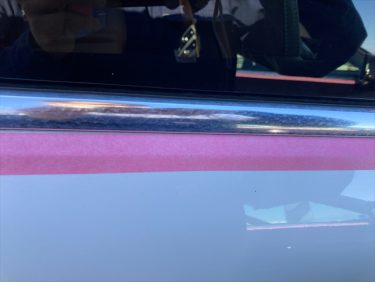 メッキモール磨き・腐食リペア | ボルボXC40 | 兵庫県神戸市西区