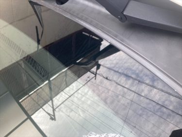 窓ガラスのウロコ取り | トヨタ・アルファード | 兵庫県神戸市長田区