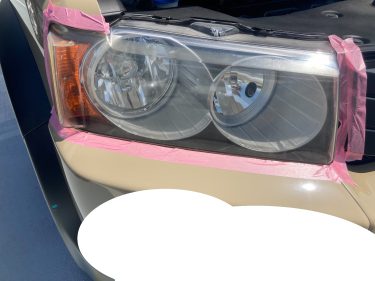 ヘッドライトの黄ばみリペア | ホンダ・クロスロード | 兵庫県神戸市西区