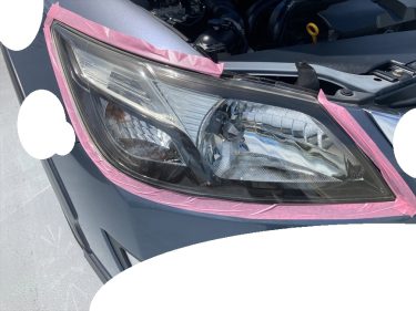 ヘッドライトの黄ばみリペア | スバル・エクシーガ | 兵庫県神戸市垂水区