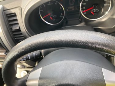 ステアリングの塗装剥げリペア | 日産エクストレイル | 兵庫県神戸市北区