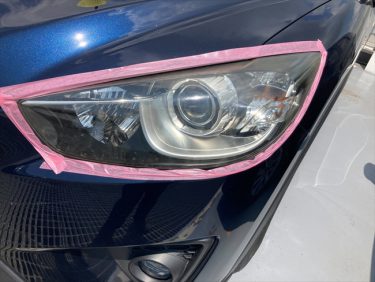 ヘッドライトの黄ばみリペア | マツダ・CX-5 | 兵庫県神戸市西区